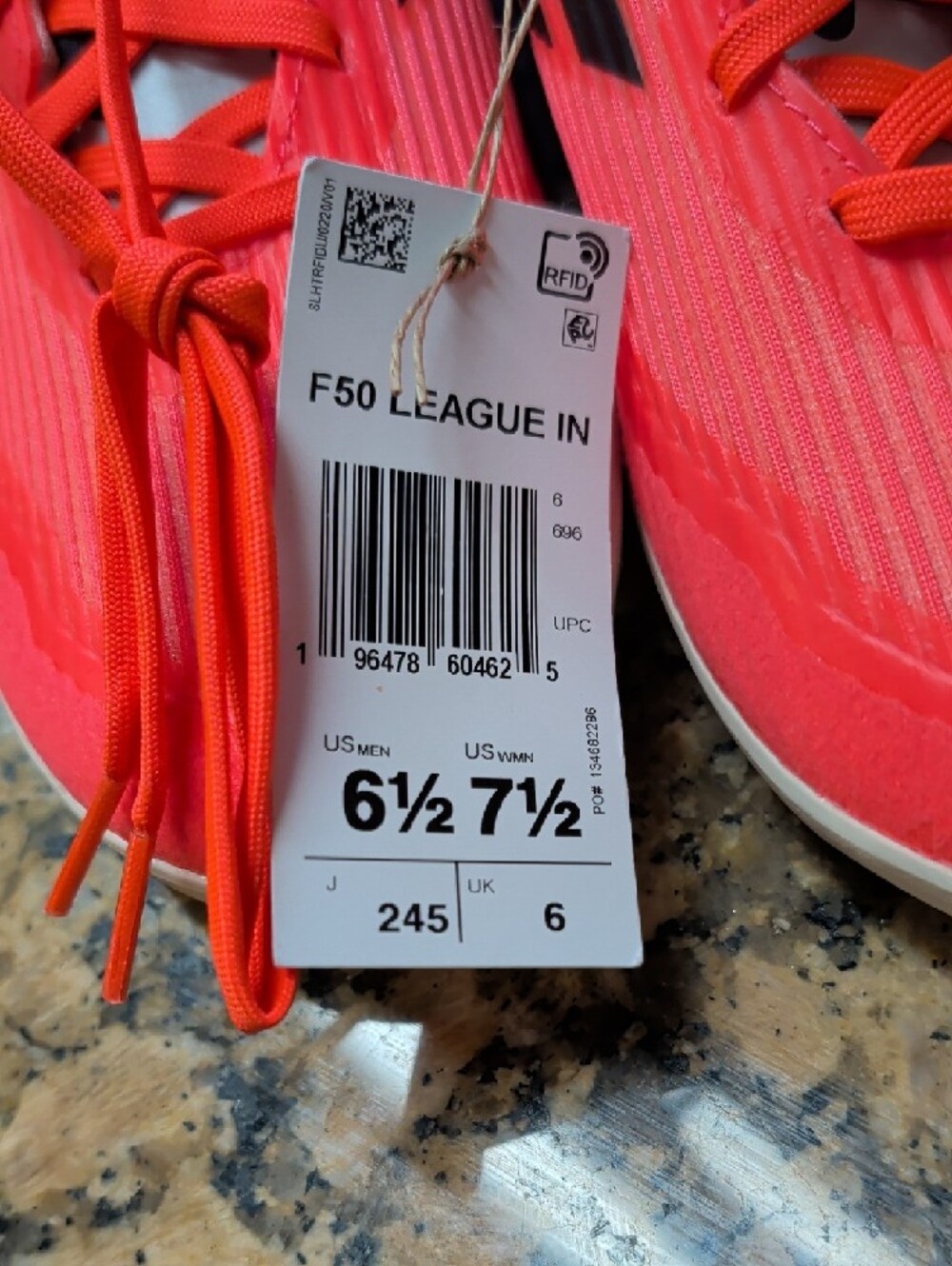 Adidas F50 Indoor Soccer Cleats - Picture 2 of 6